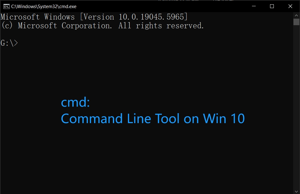cmd interface